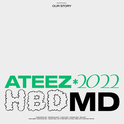 ATEEZ 2022 HAPPY BIRTHDAY MD Component Voting - KQ SHOP
